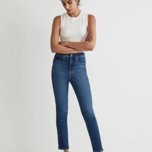 High-Rise Stovepipe Jeans in Auraria Wash Size 28